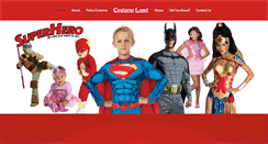 Desktop Screenshot of costumeland.com.au